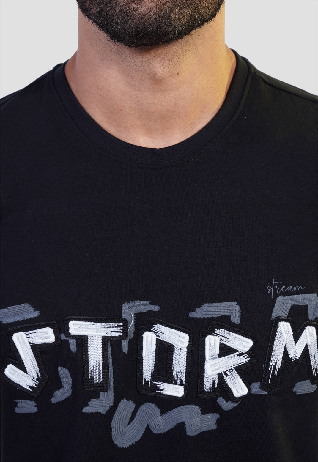 Crew Neck Printed T-shirt