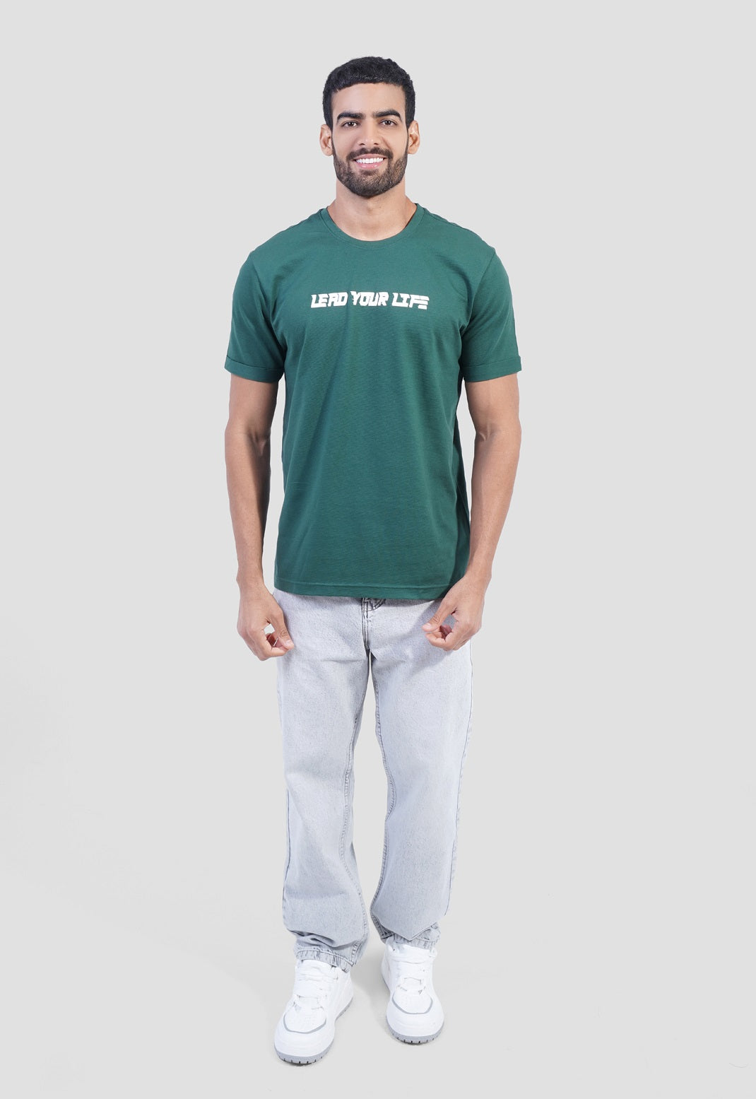 Crew Neck Printed T-Shirt