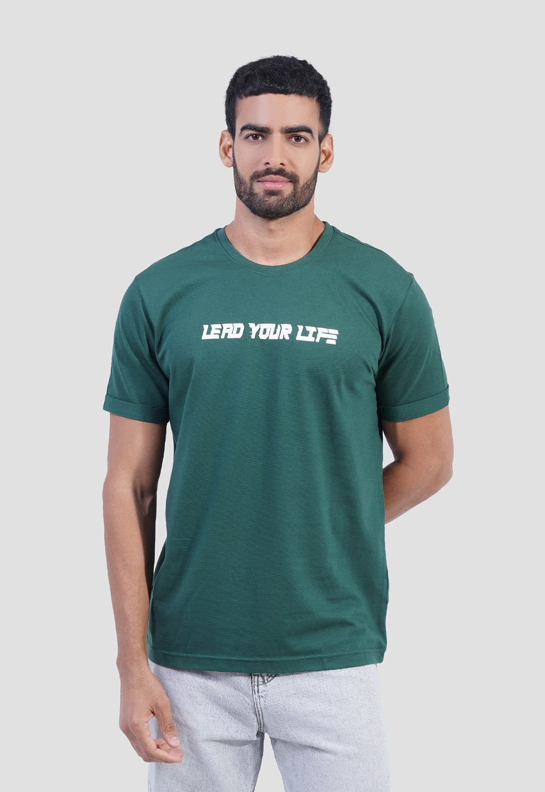 Crew Neck Printed T-Shirt