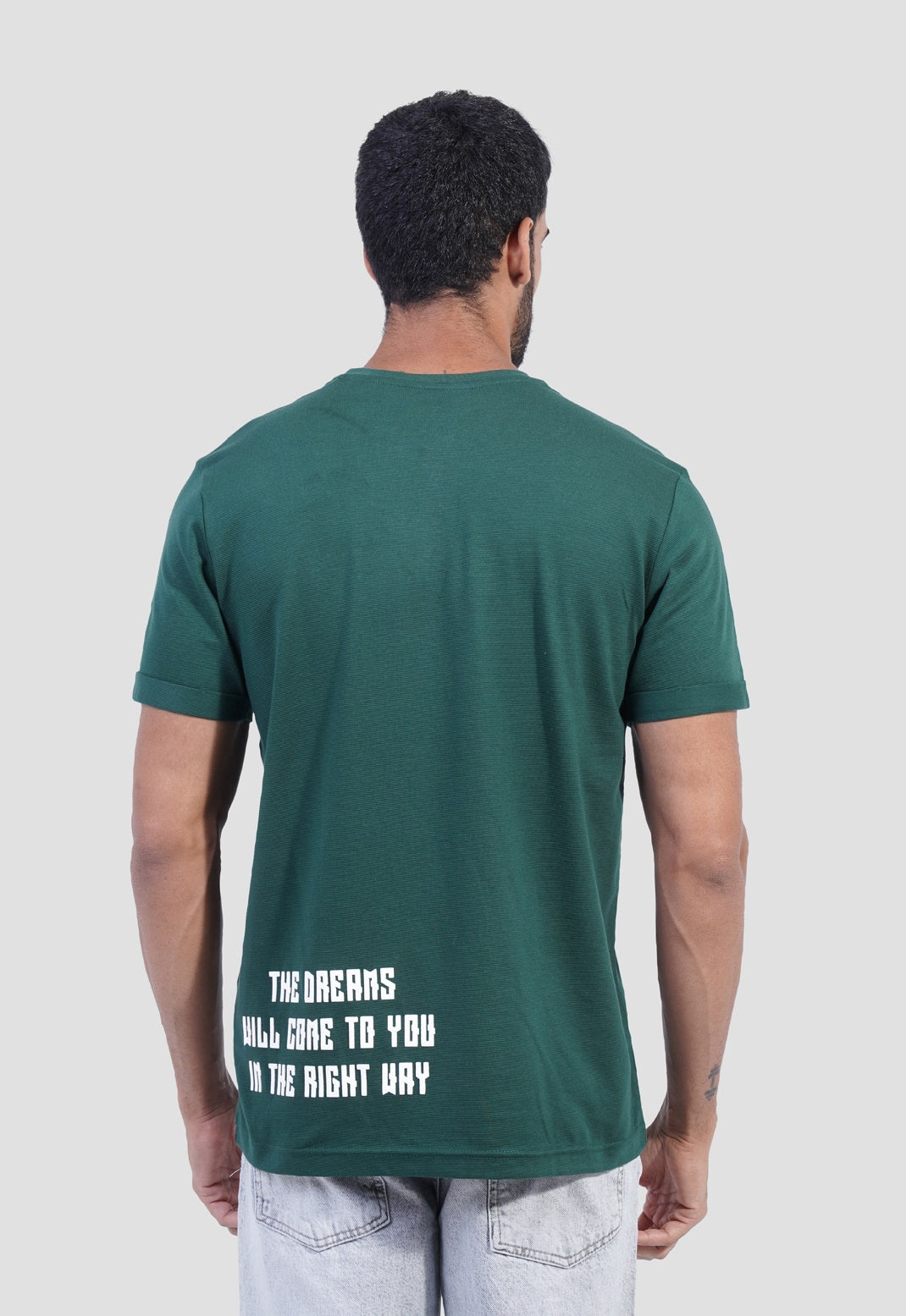 Crew Neck Printed T-Shirt
