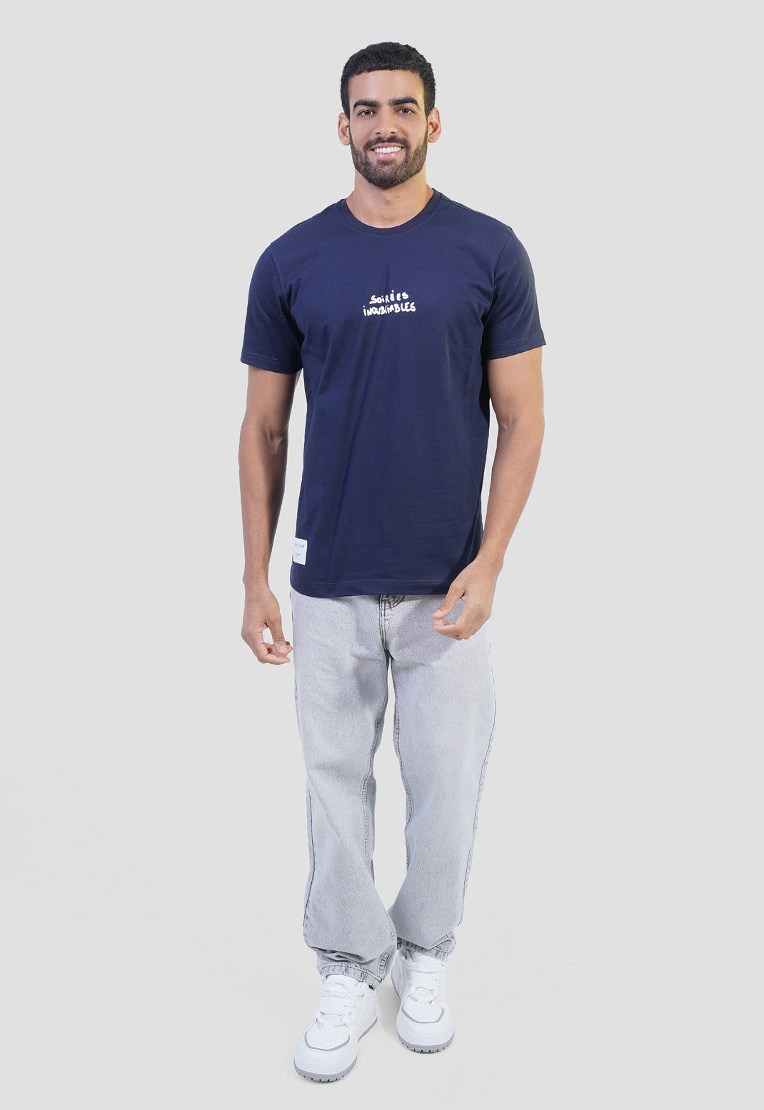 Crew Neck Printed T-Shirt