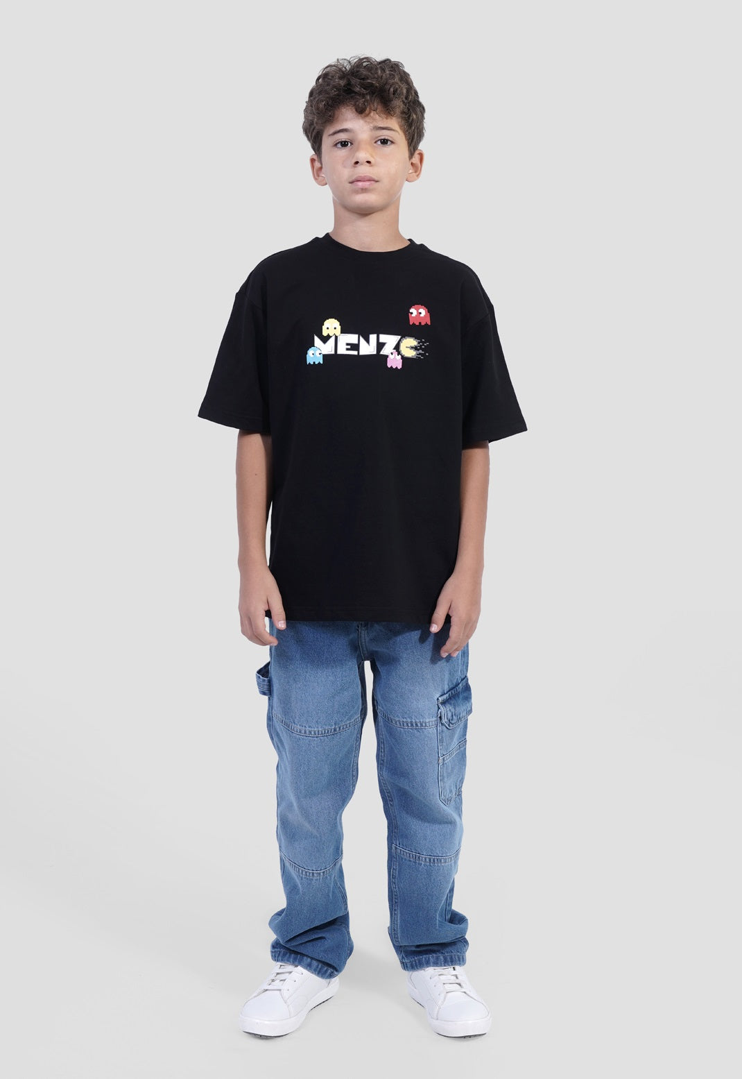 Kids Crew Neck Printed T-shirt