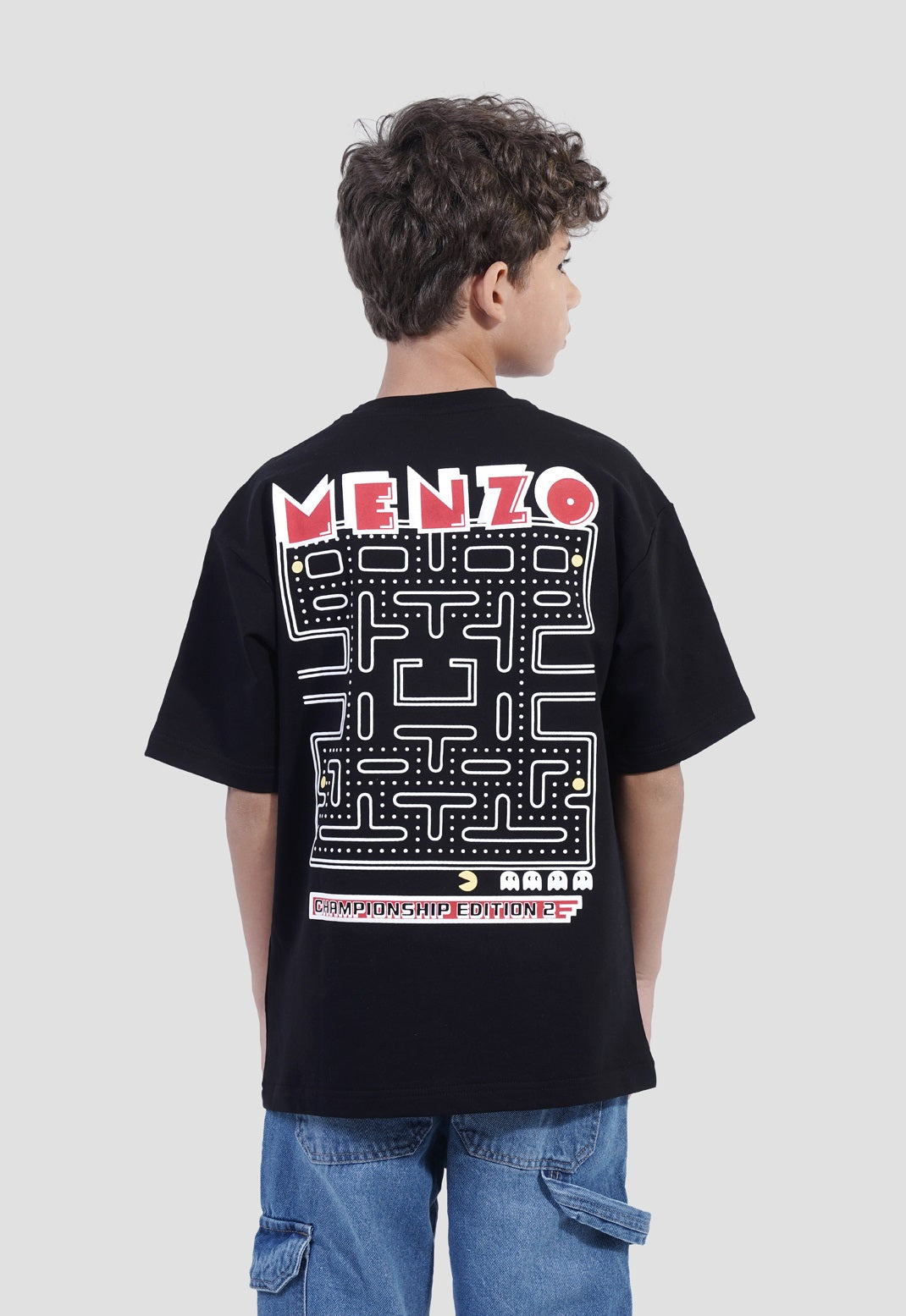 Kids Crew Neck Printed T-shirt