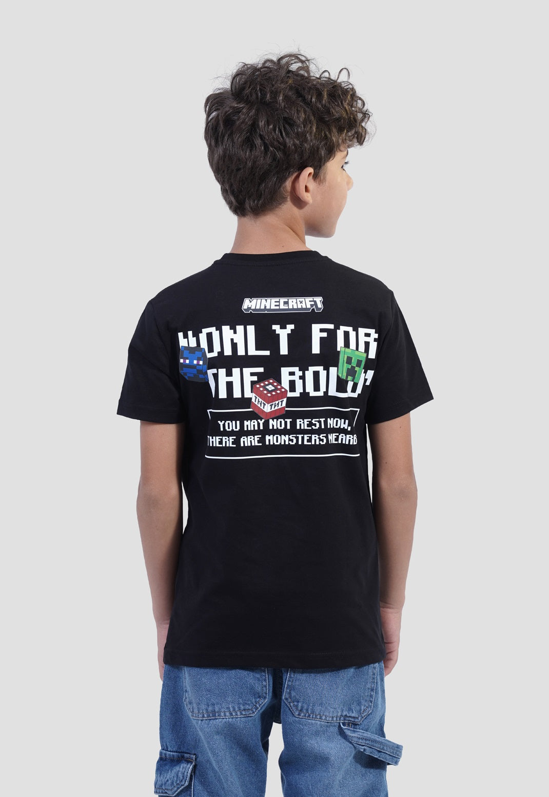 Kids Crew Neck Printed T-shirt