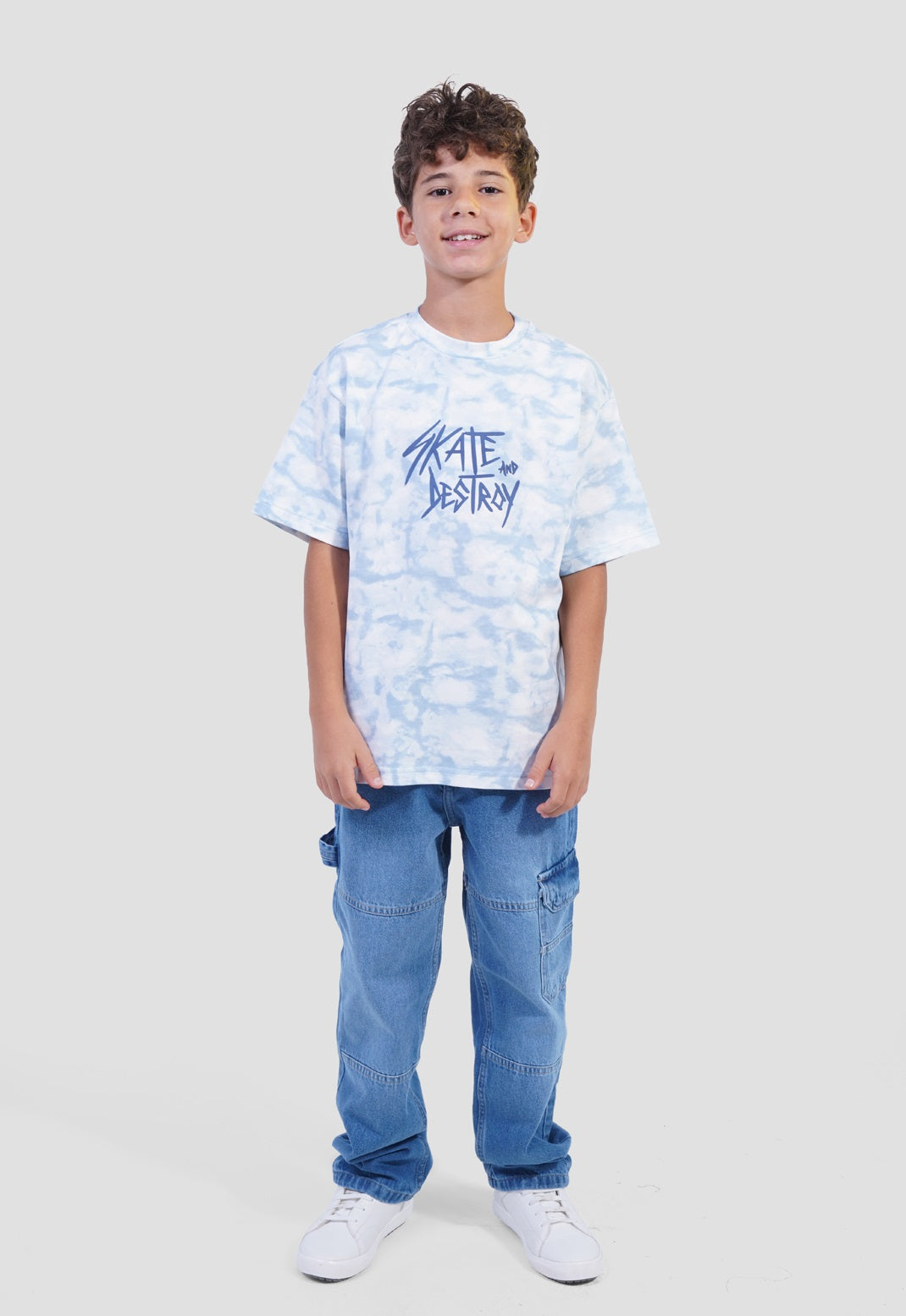 Kids Over Size Printed T-shirt