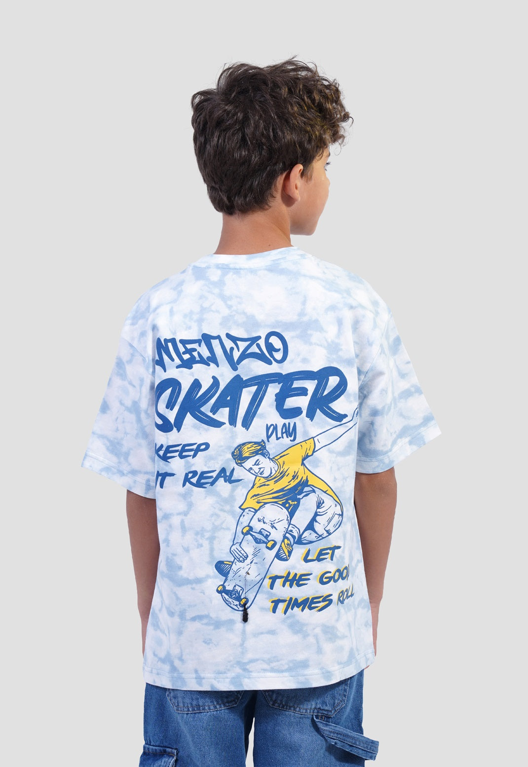 Kids Over Size Printed T-shirt