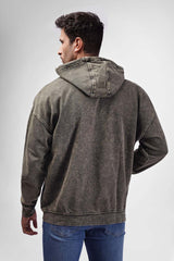 khaki Over Size Hoodie Sweatshirt