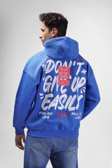 over size printed hoodie sweatshirt