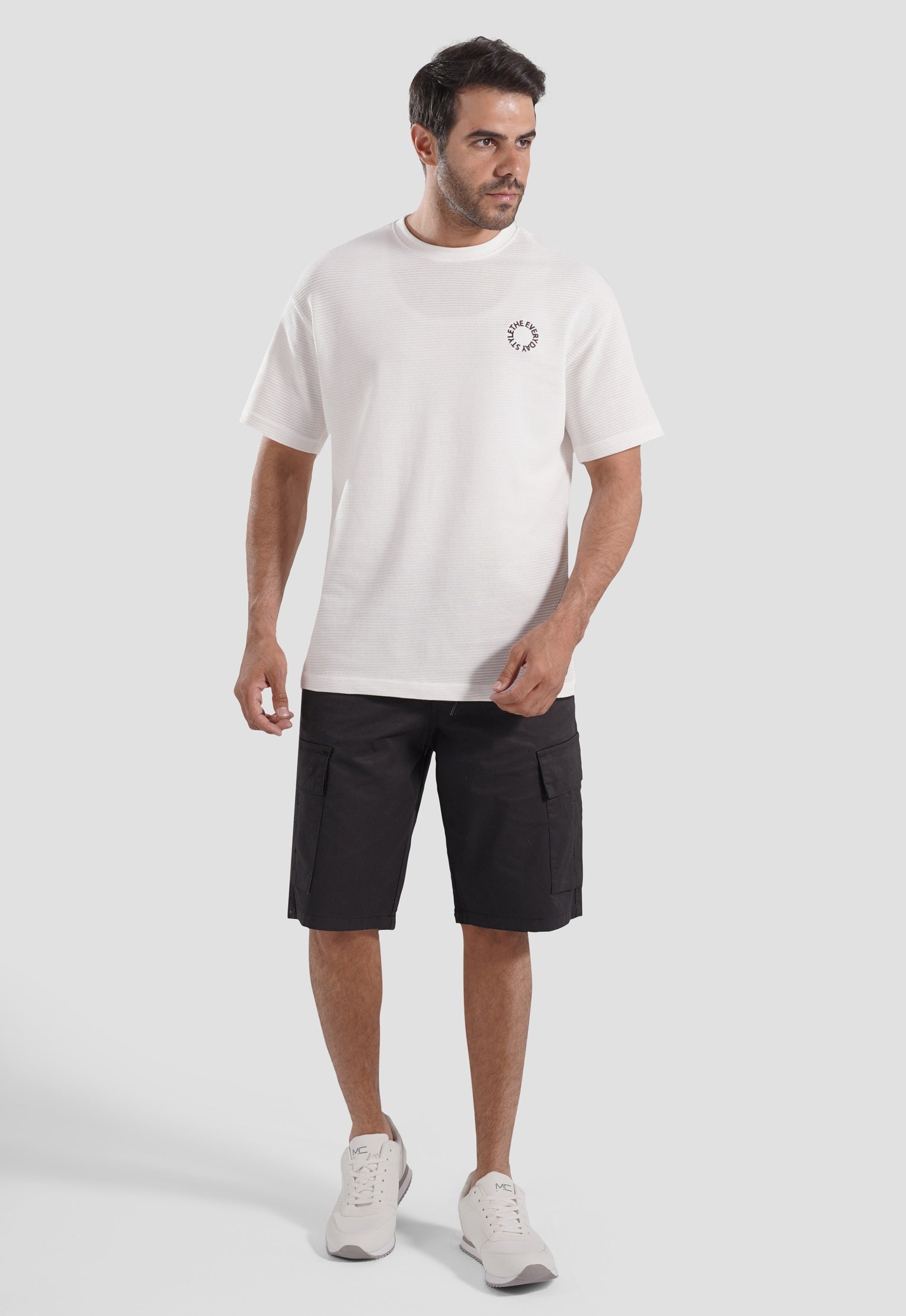 Crew Neck Over Size T-shirt