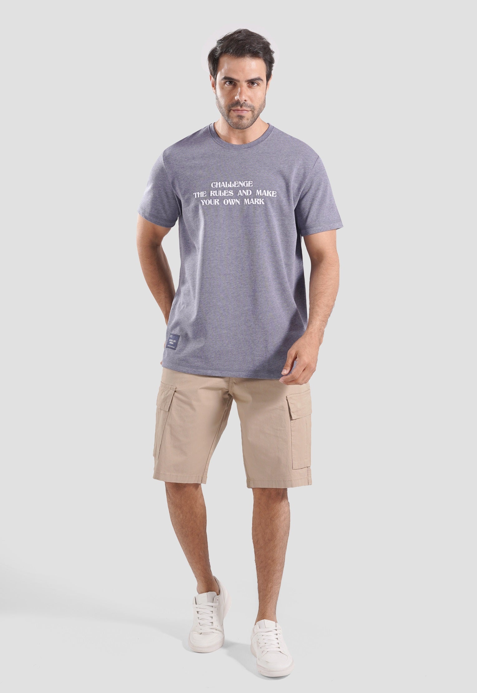 Crew Neck Printed T-Shirt