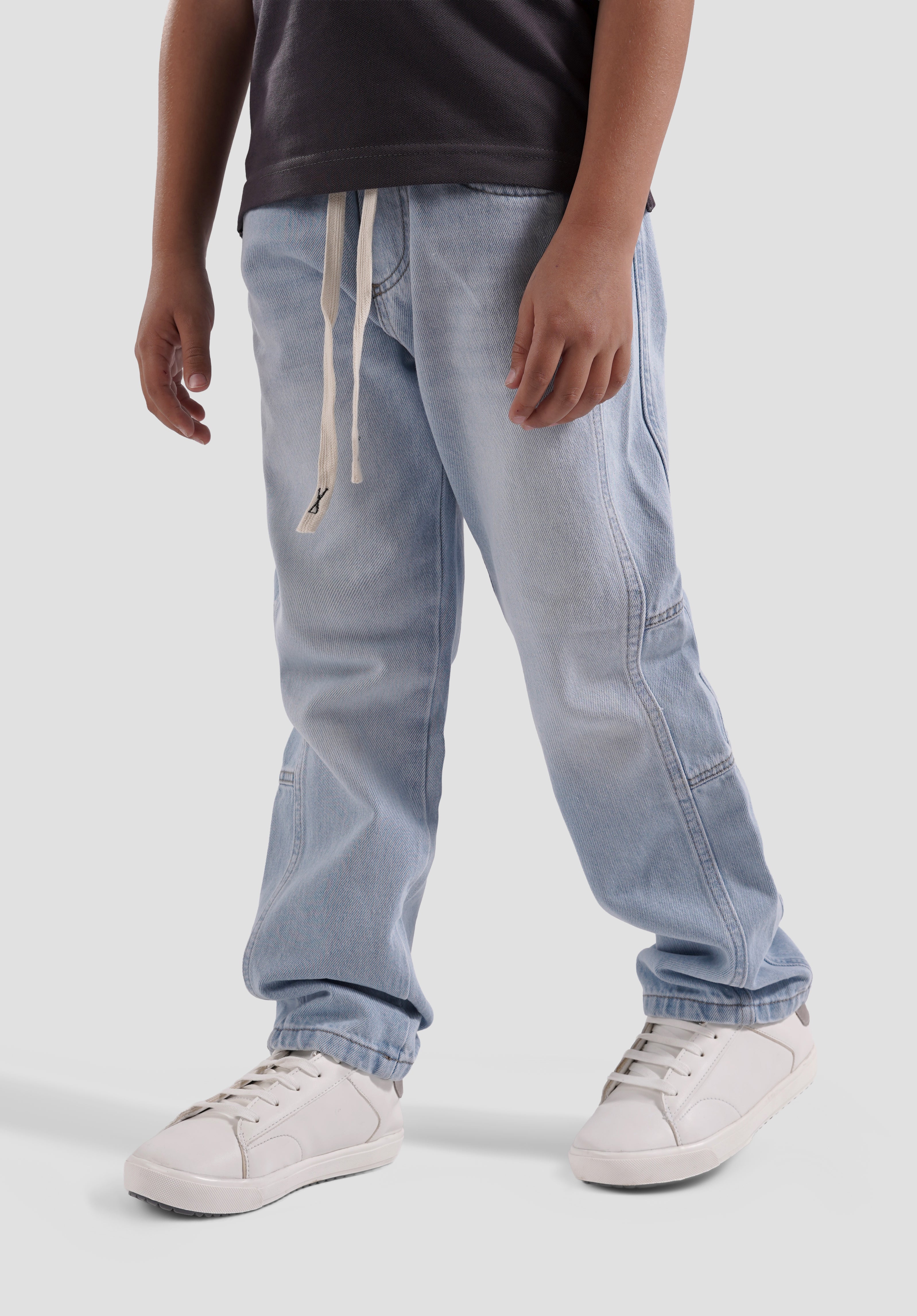 Kids Wide Leg Denim Pant