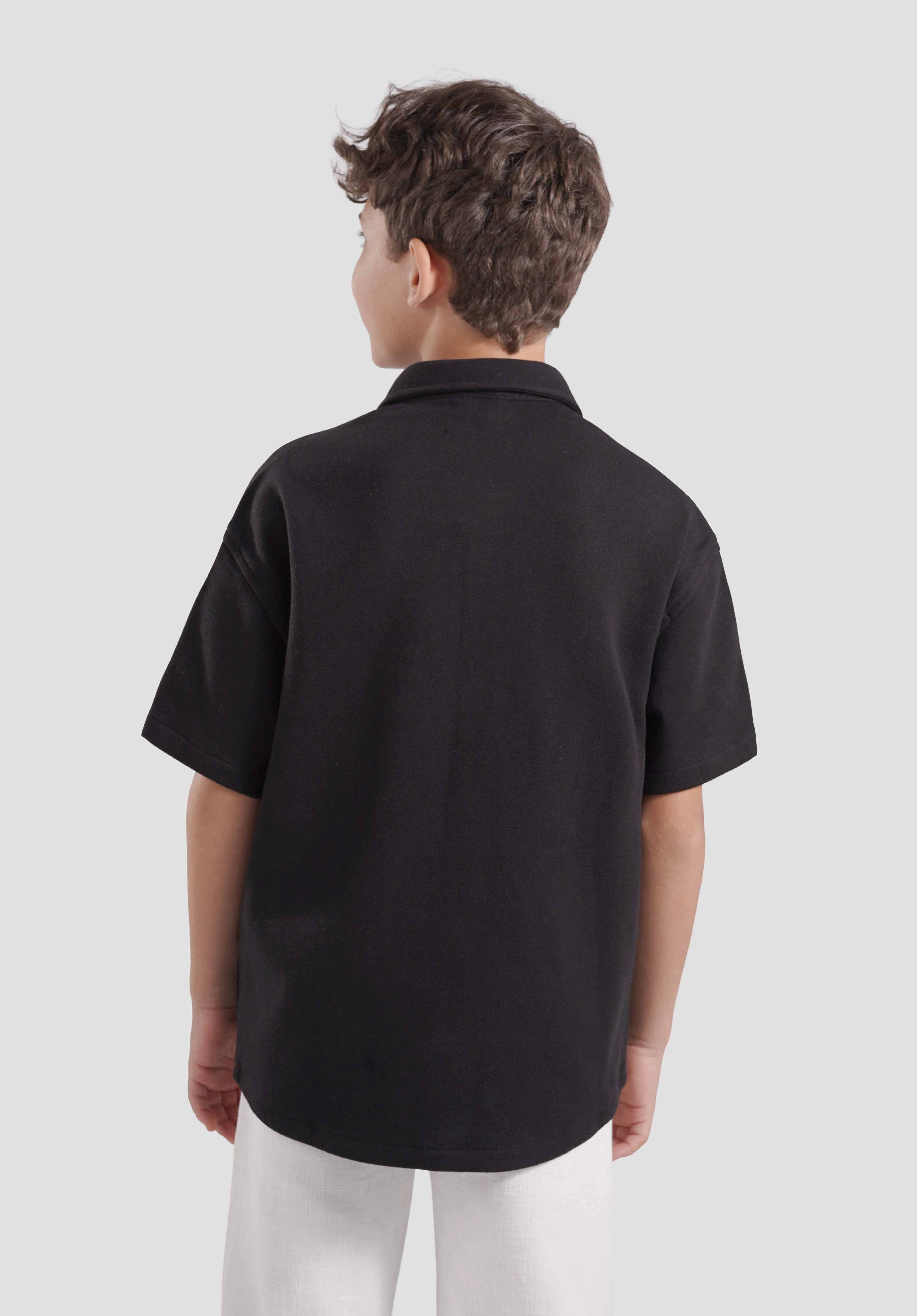 Kids Oversize Pocket Shirt