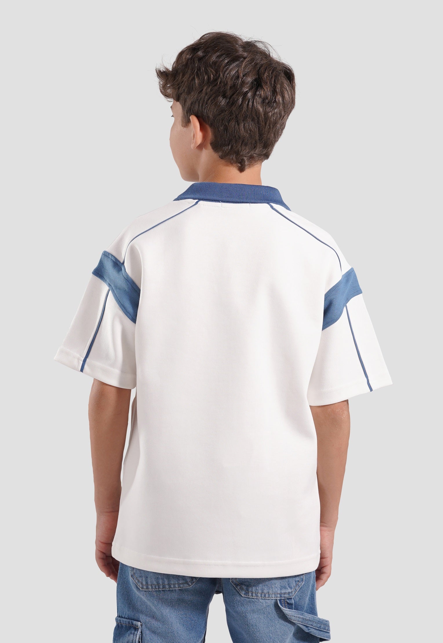 Kids Printed Polo Shirt
