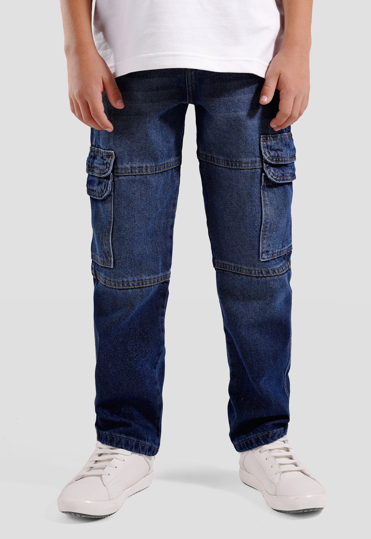 Kids Jogger Fit Denim Pant