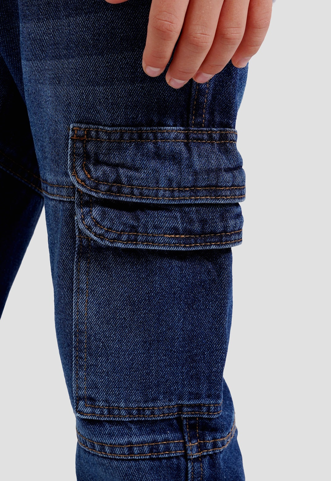 Kids Jogger Fit Denim Pant