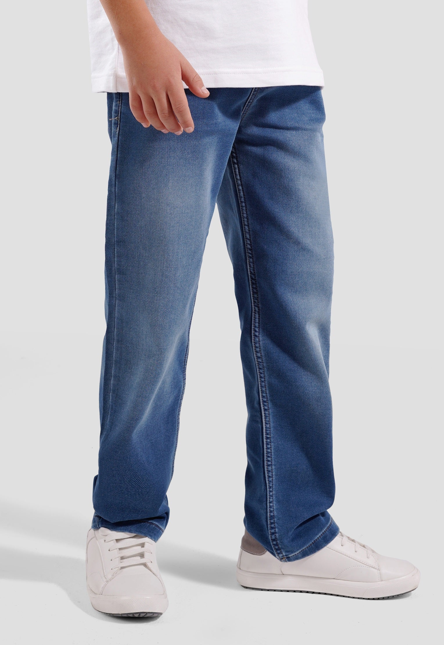 Kids Wide Leg Denim Pant