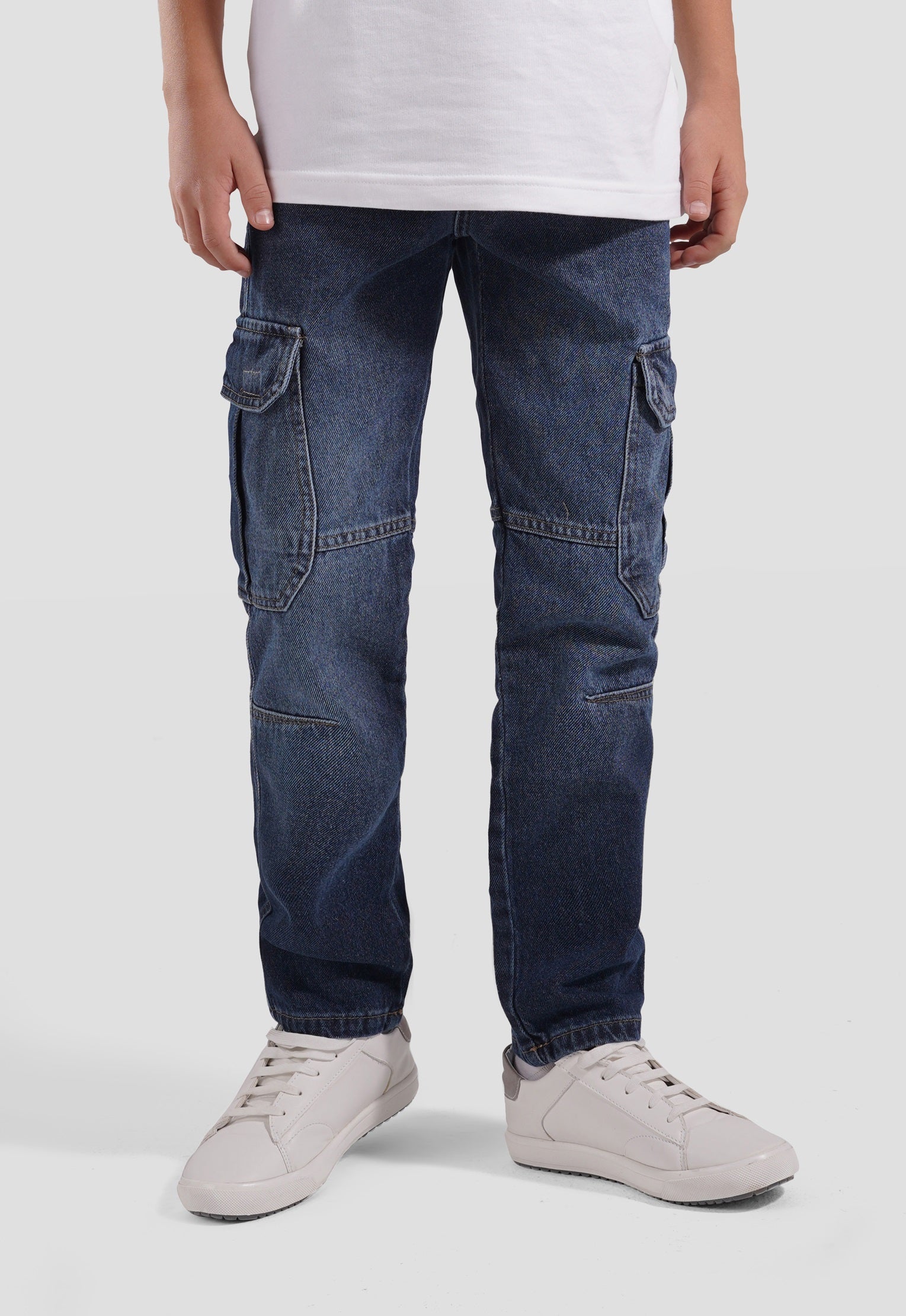 Kids Jogger Fit Denim Pant