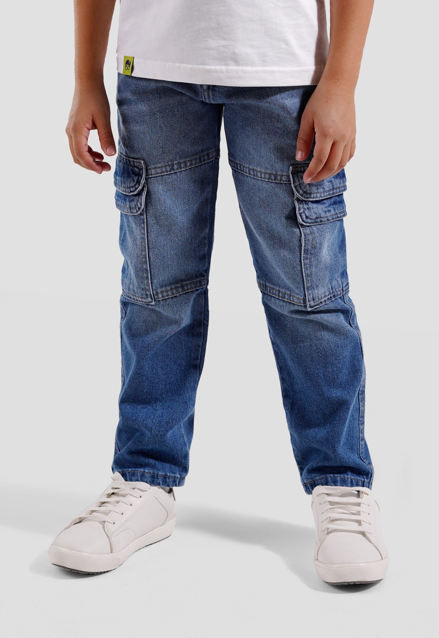 Kids Jogger Fit Denim Pant