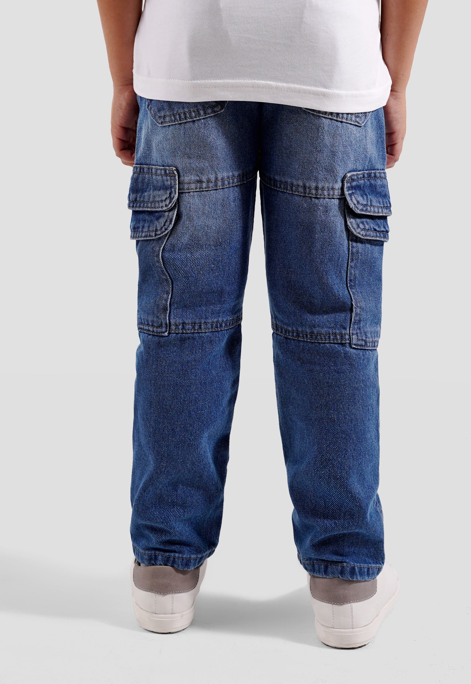 Kids Jogger Fit Denim Pant