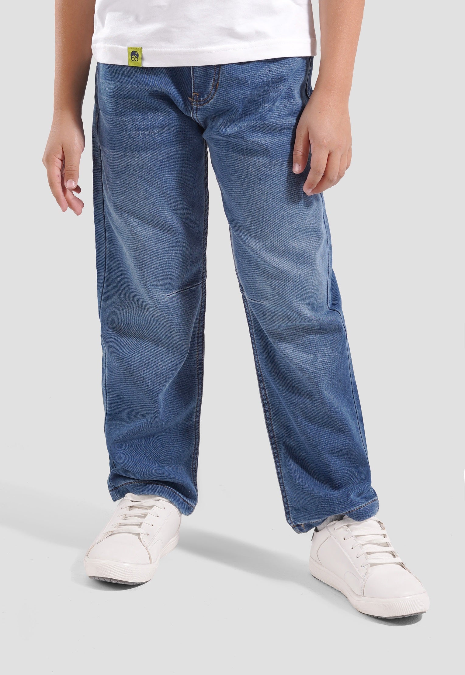 Kids Wide Leg Denim Pant