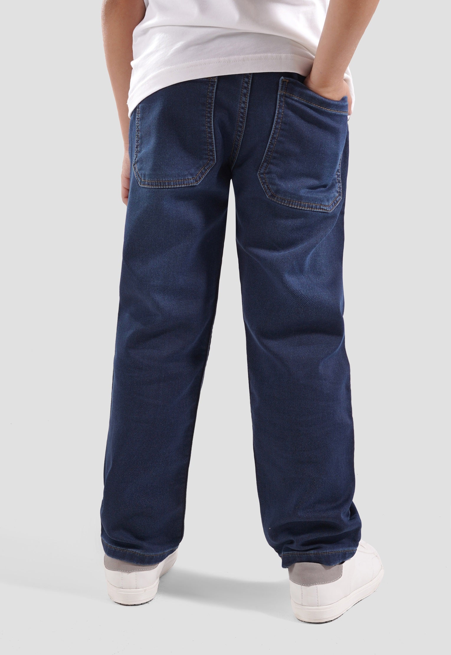 Kids Wide Leg Denim Pant