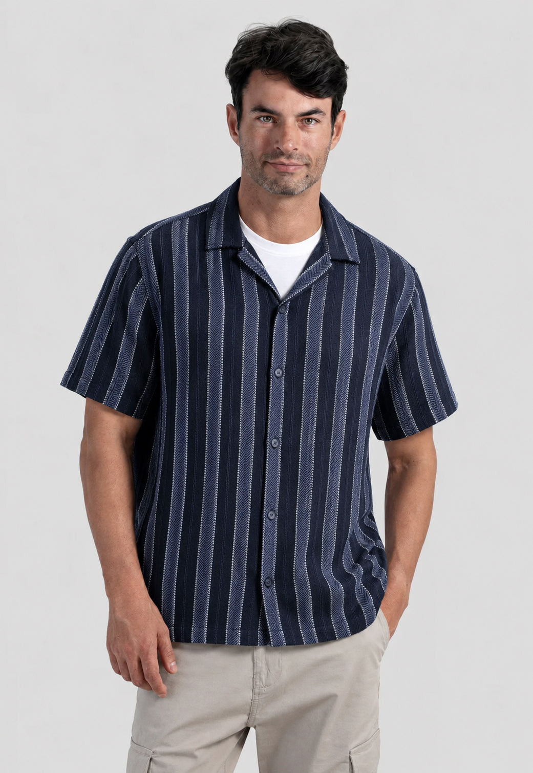 Striped Short Shirt