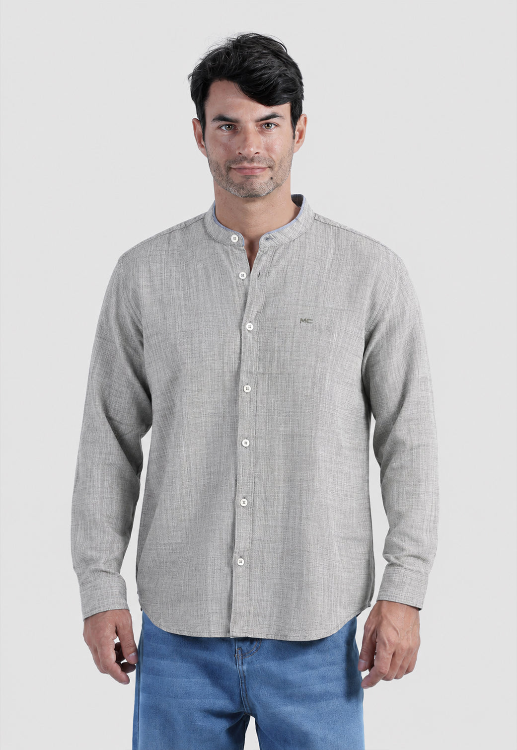 Slim Fit Linen Shirt