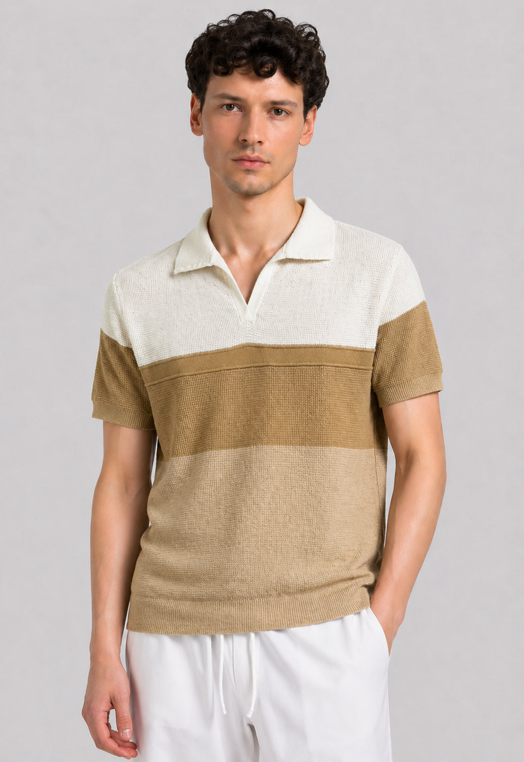Knitted Polo Shirt