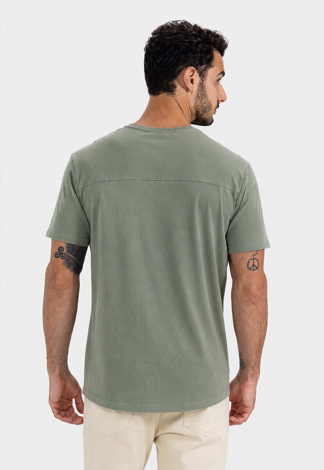 Crew Neck Printed T-shirt