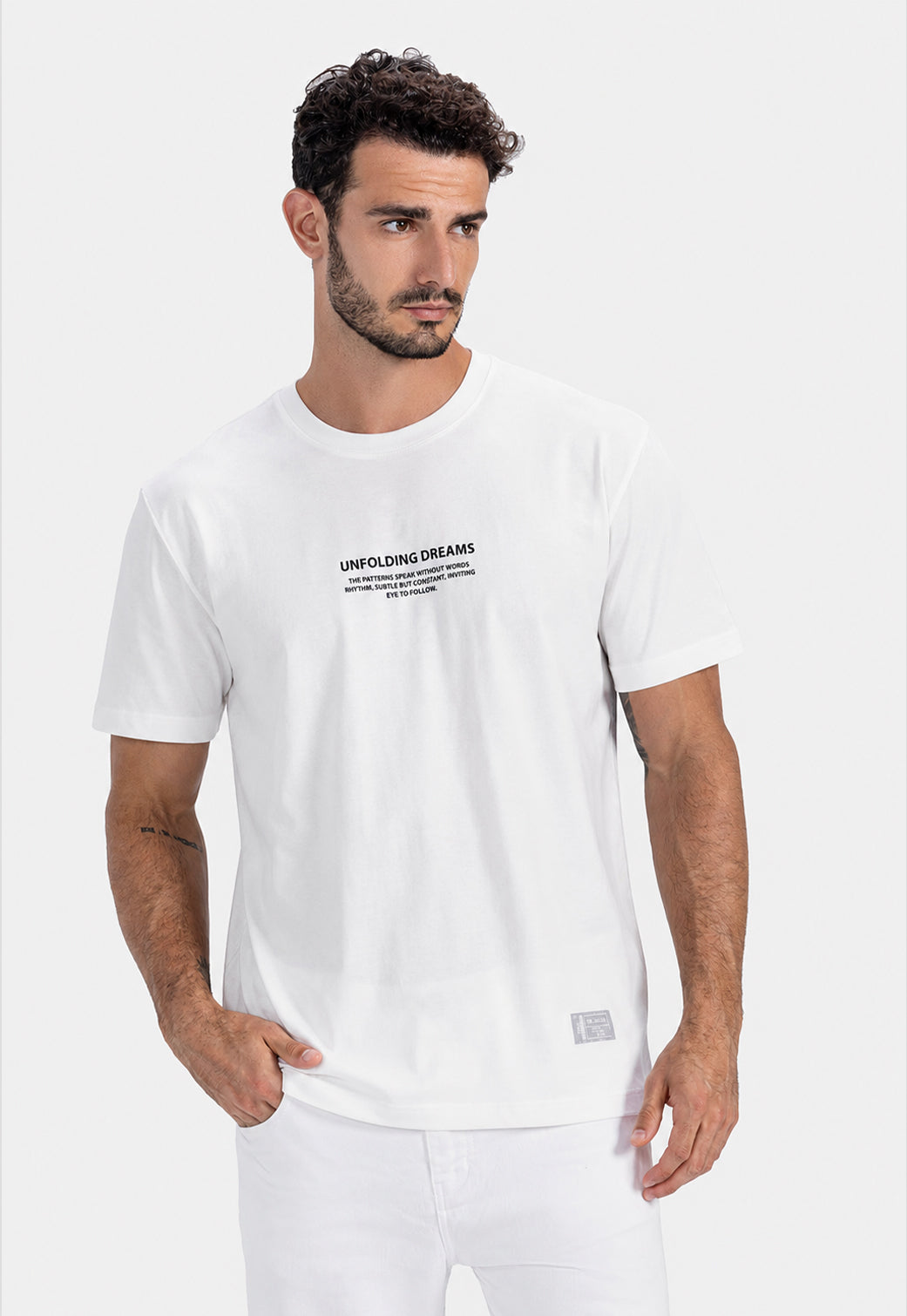 Crew Neck Printed T-shirt