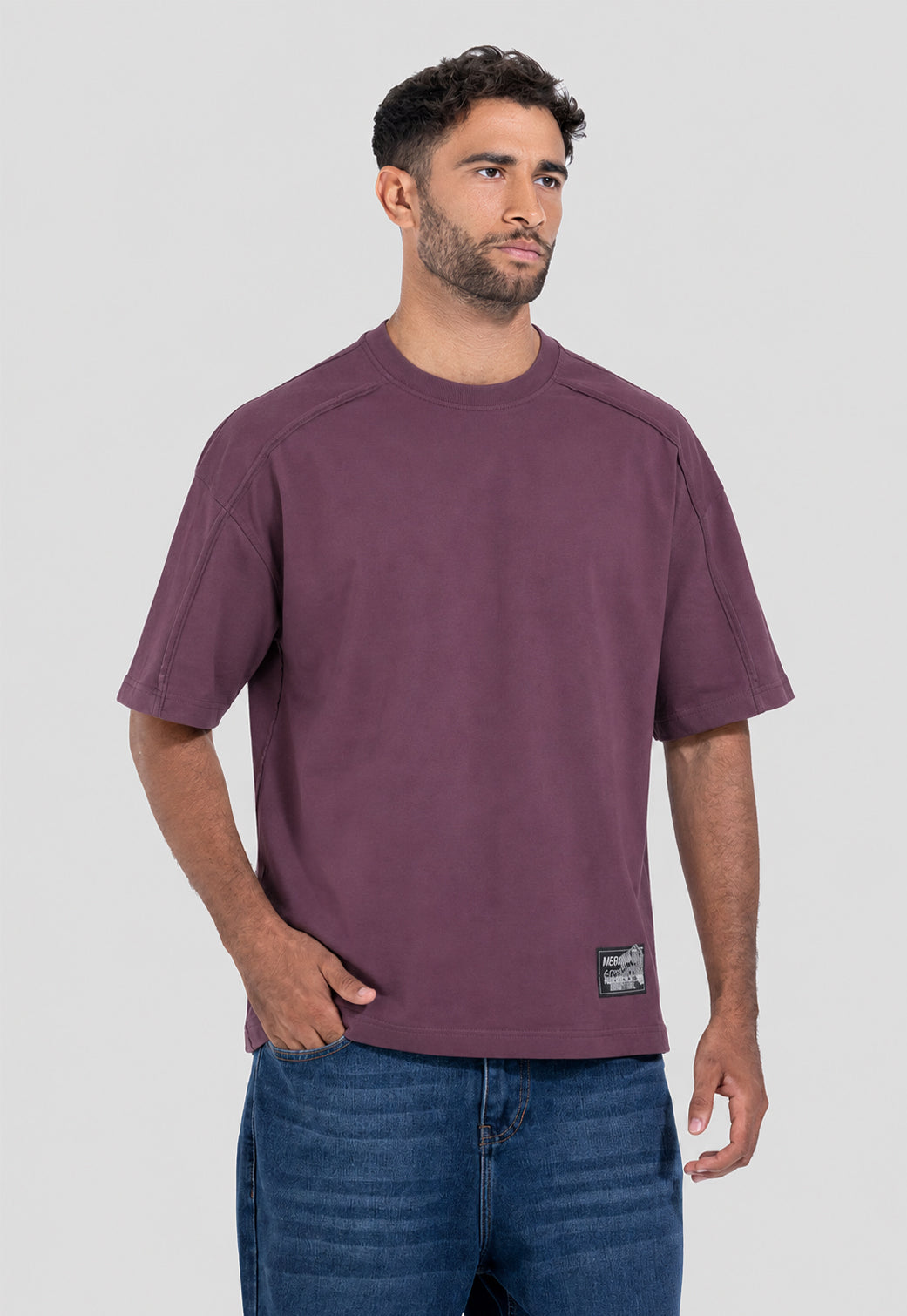 Crew Neck BoxyFit T-shirt