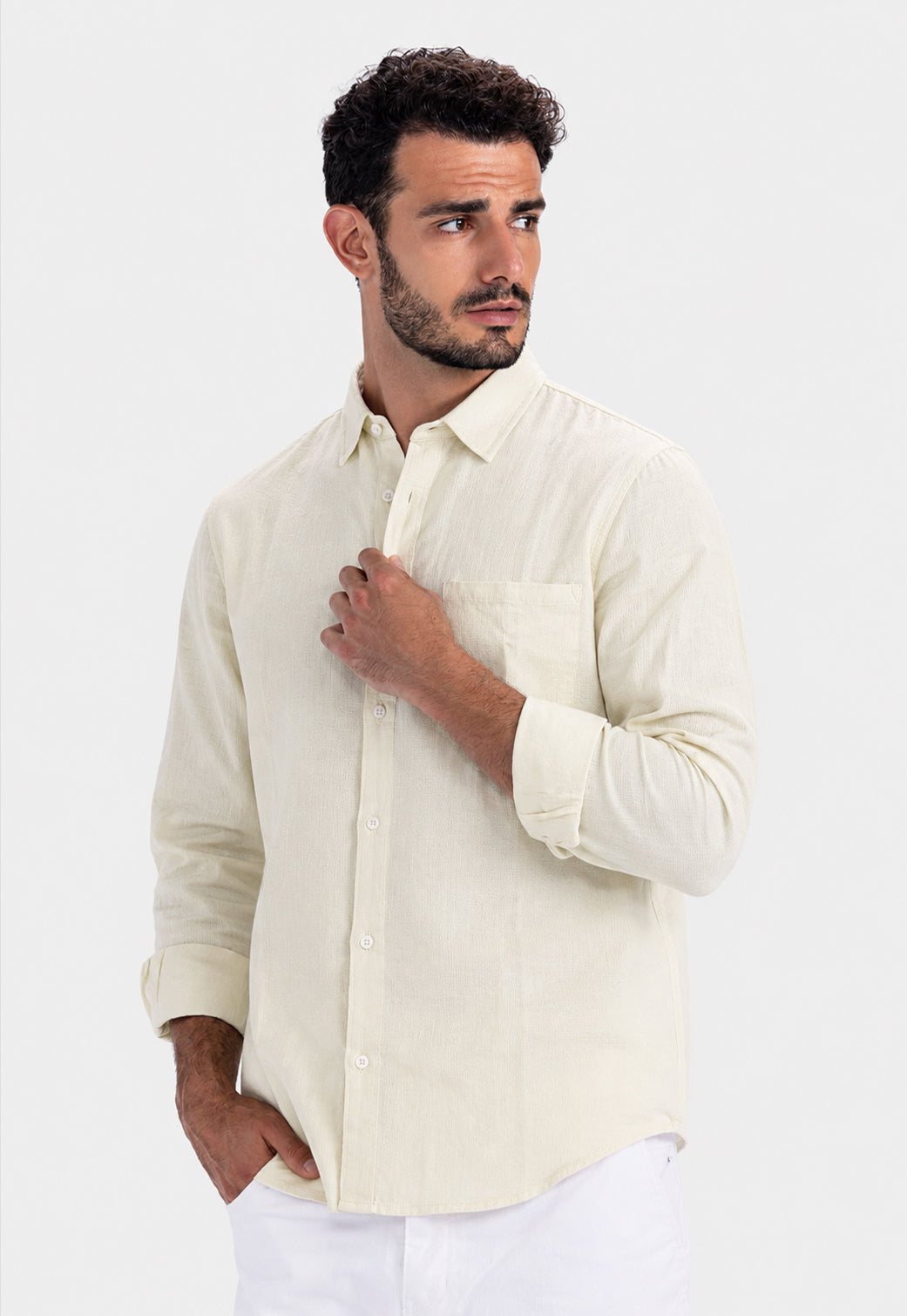 Over Size Solid Shirt
