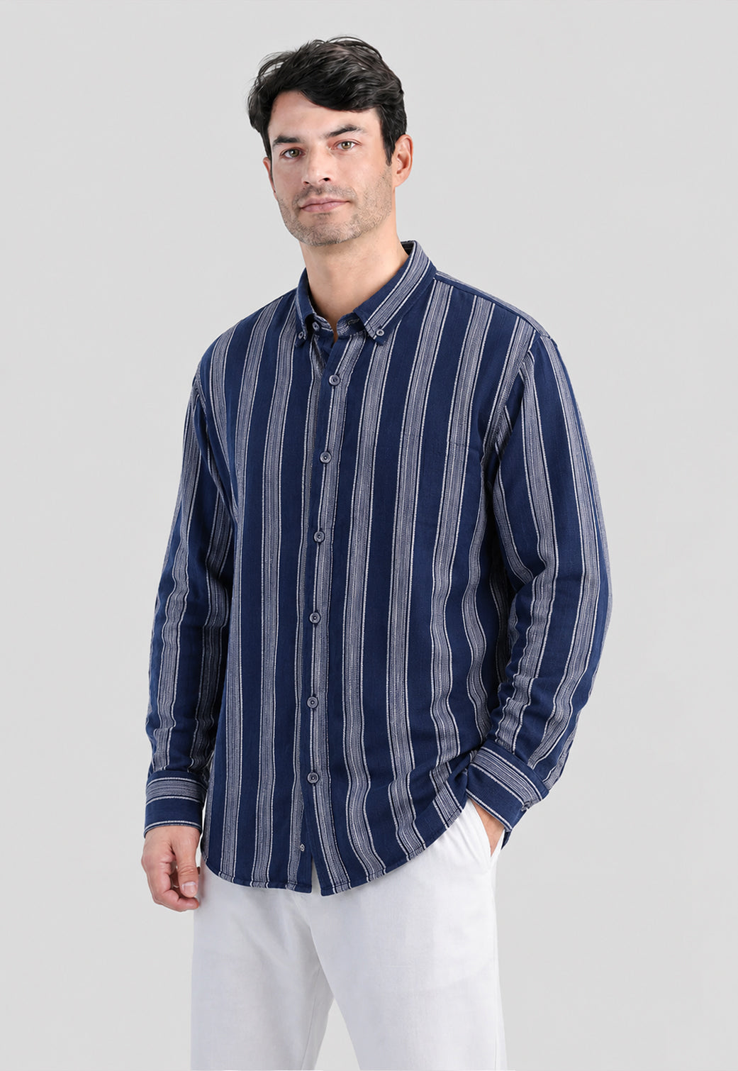Slim Fit Striped Shirt