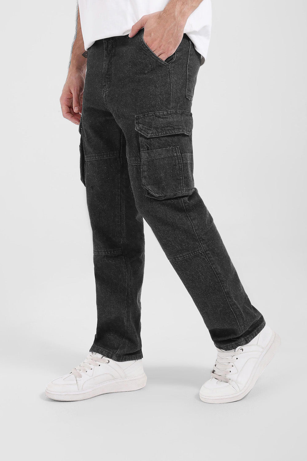 Wide Leg Denim Pant