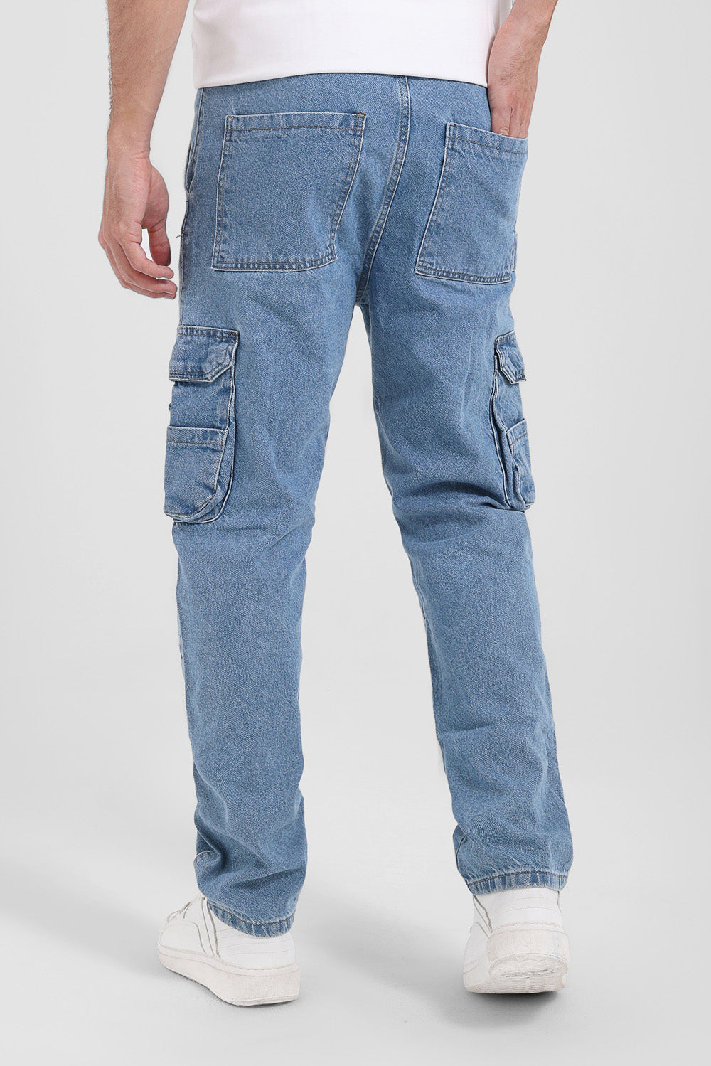 Wide Leg Denim Pant