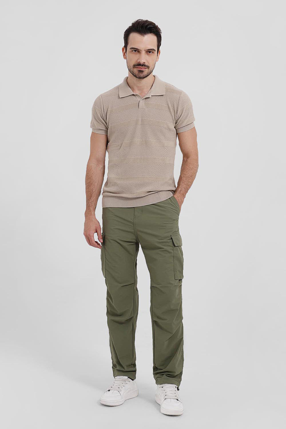 Slim Fit Kintted Polo