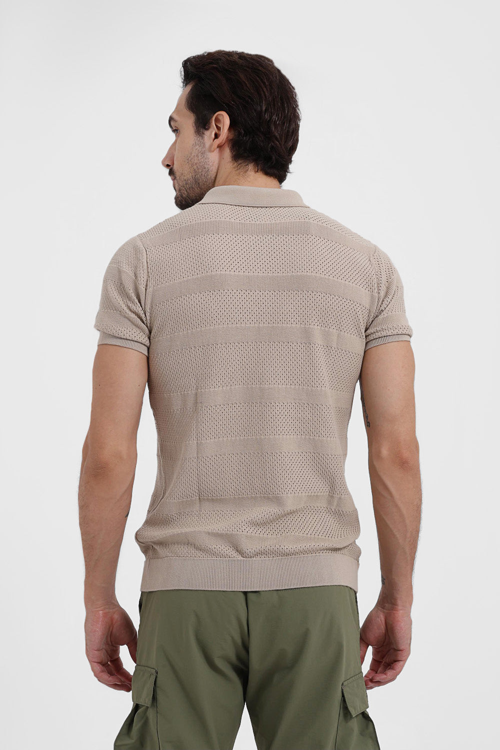 Slim Fit Kintted Polo