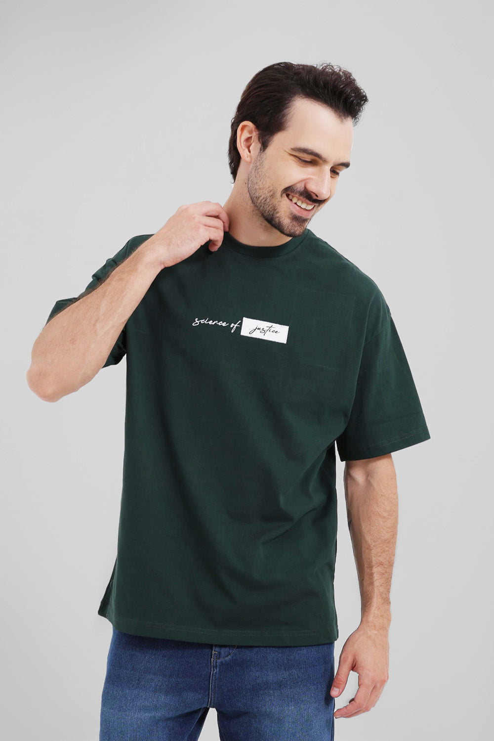 Crew Neck Over Size T-Shirt