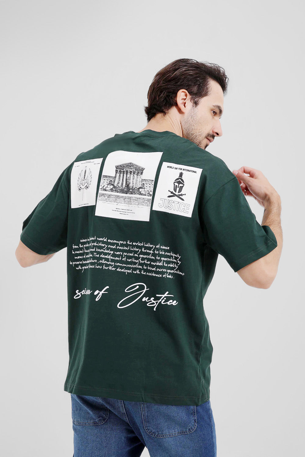 Crew Neck Over Size T-Shirt