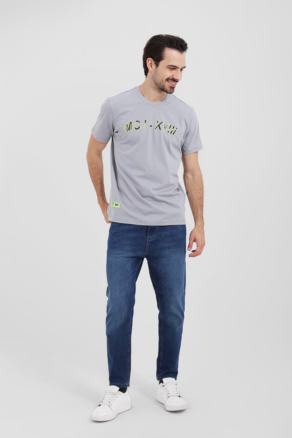 Crew Neck Printed T-shirt