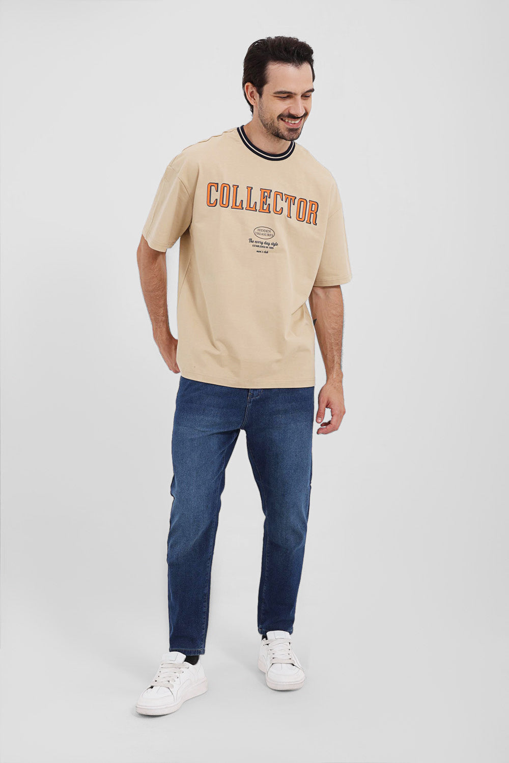 Over Size Printed T-shirt