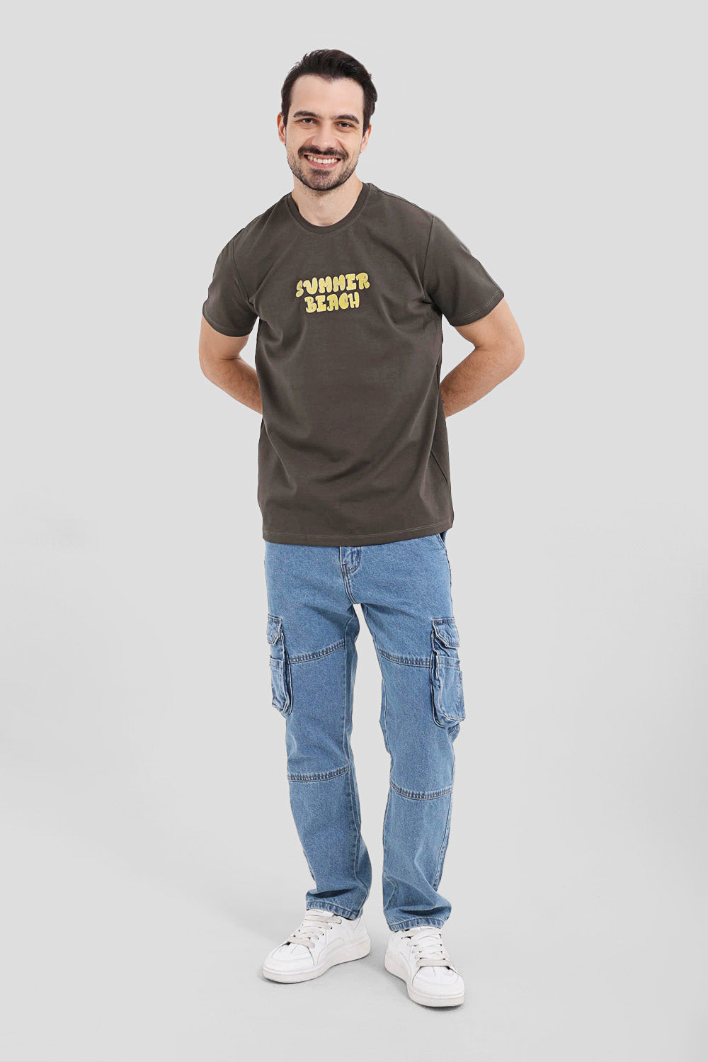 Crew Neck Printed T-shirt