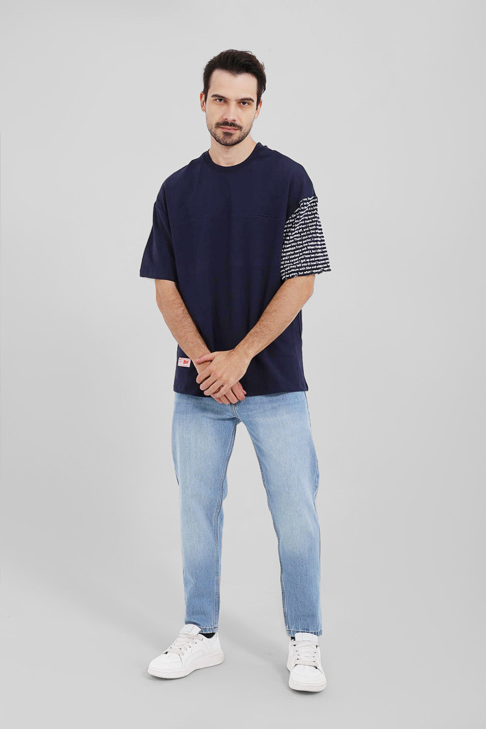 Crew Neck Over Size T-Shirt