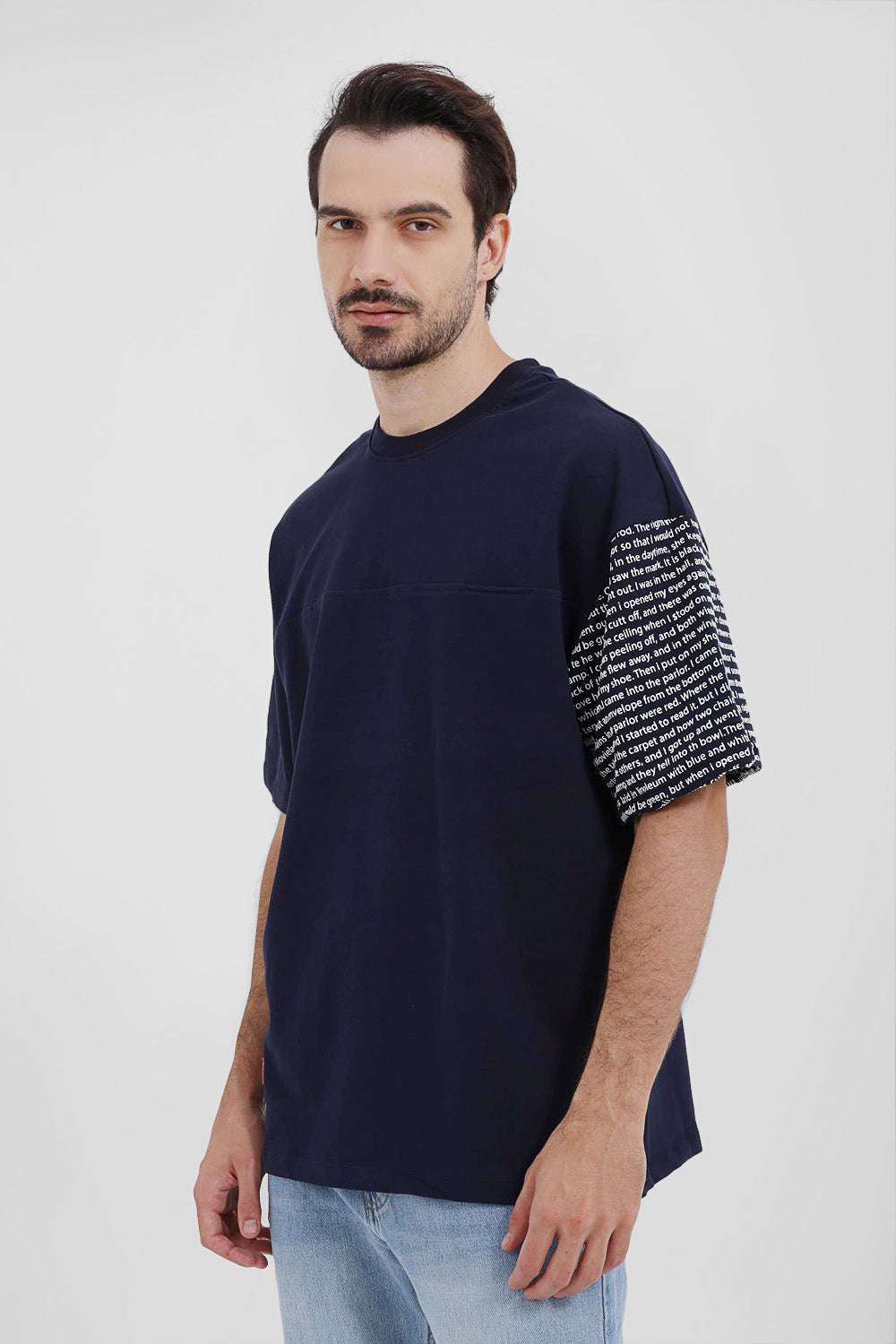 Crew Neck Over Size T-Shirt