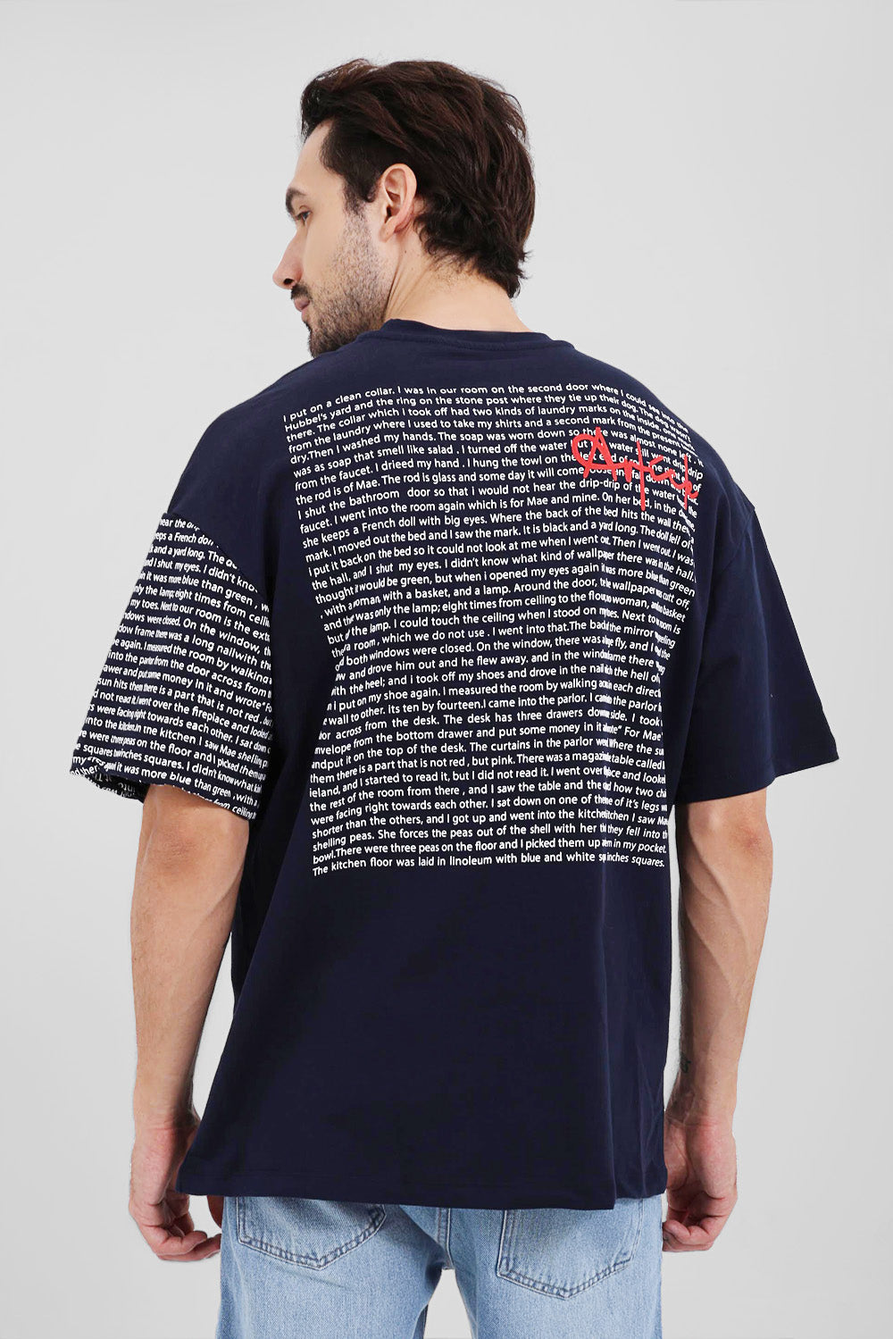 Crew Neck Over Size T-Shirt