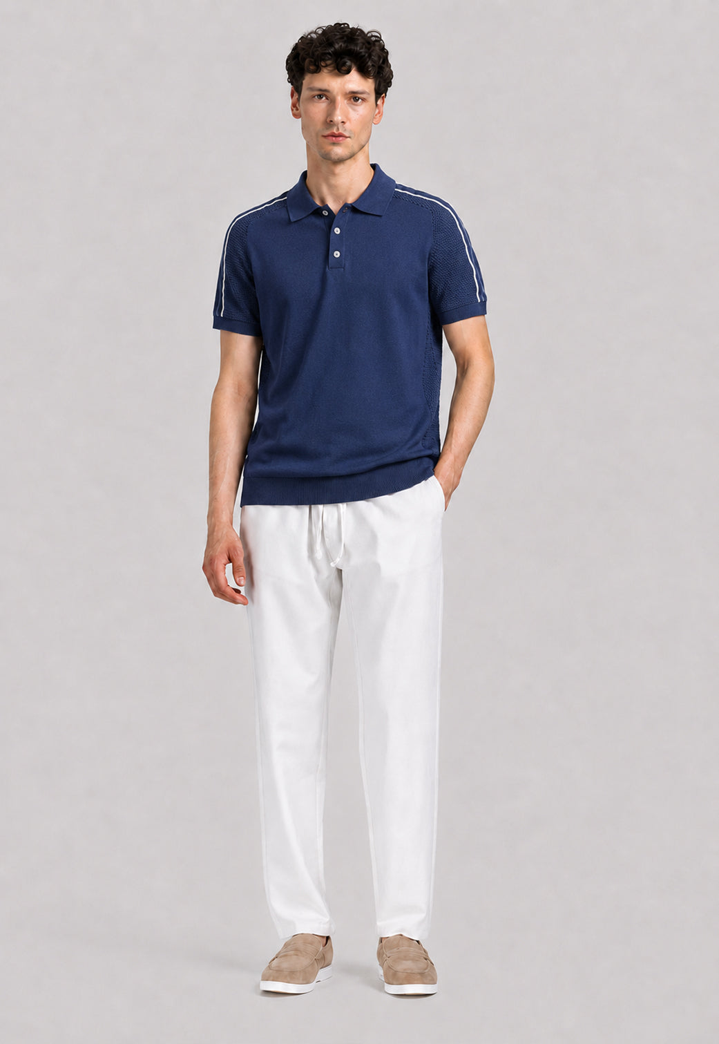 kintted polo