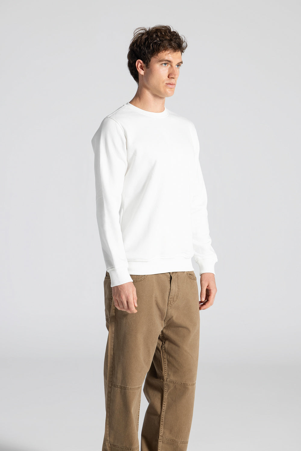 Basic Crew Neck Sweatshirt