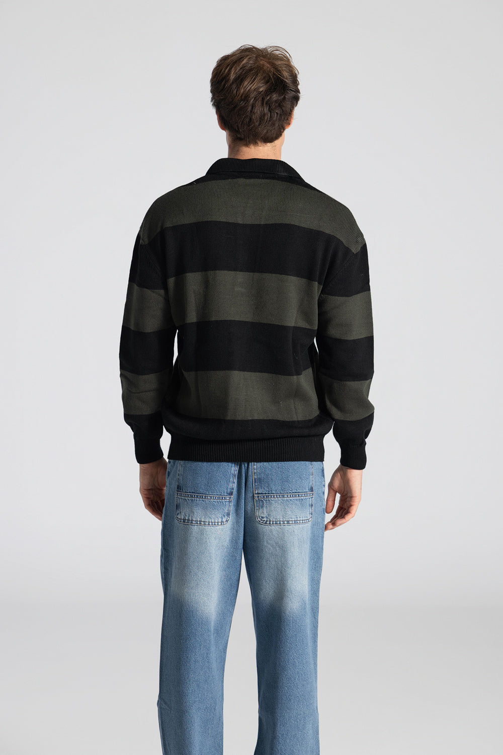 Casual Striped Pullover