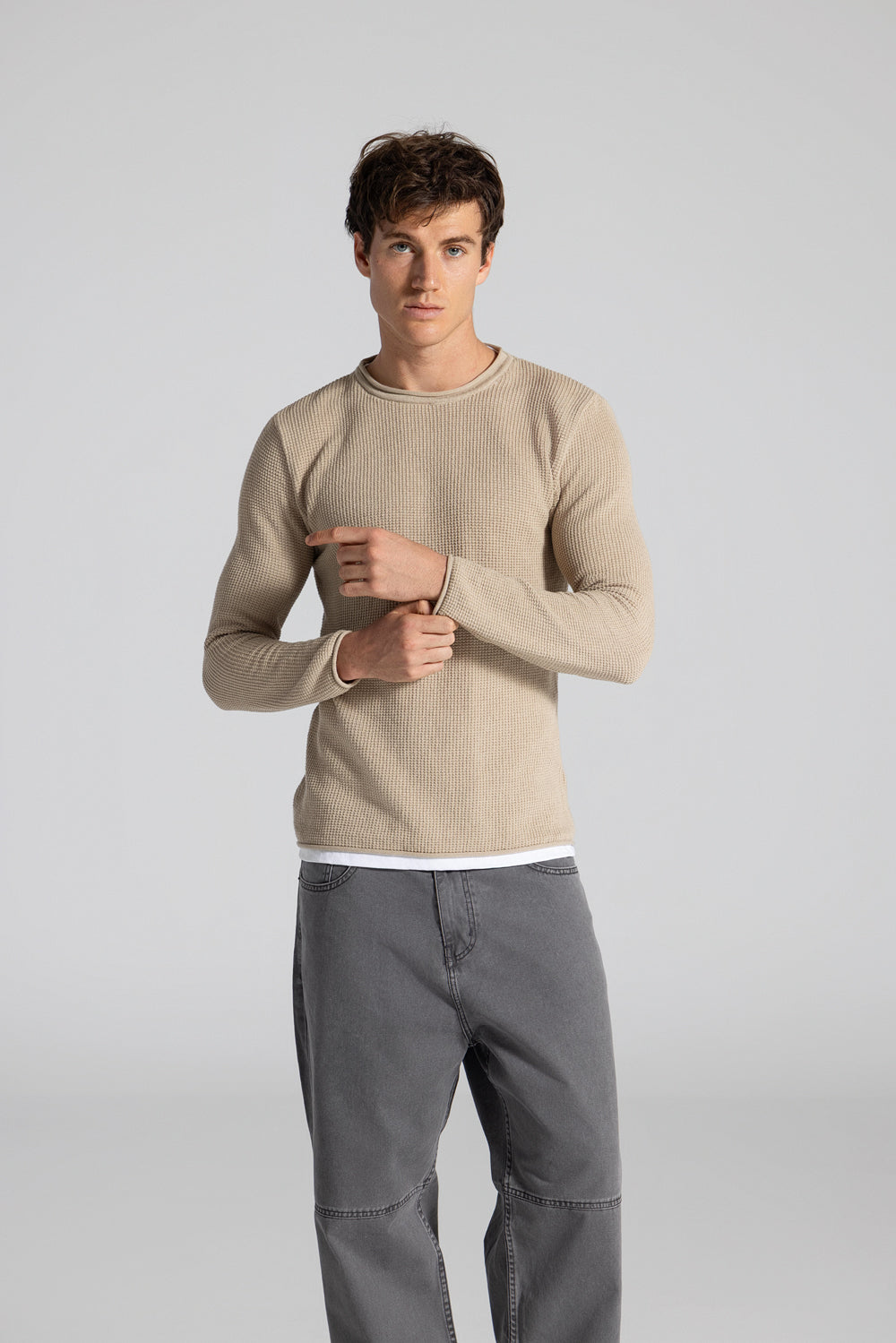 Basic crew Neck Pullover
