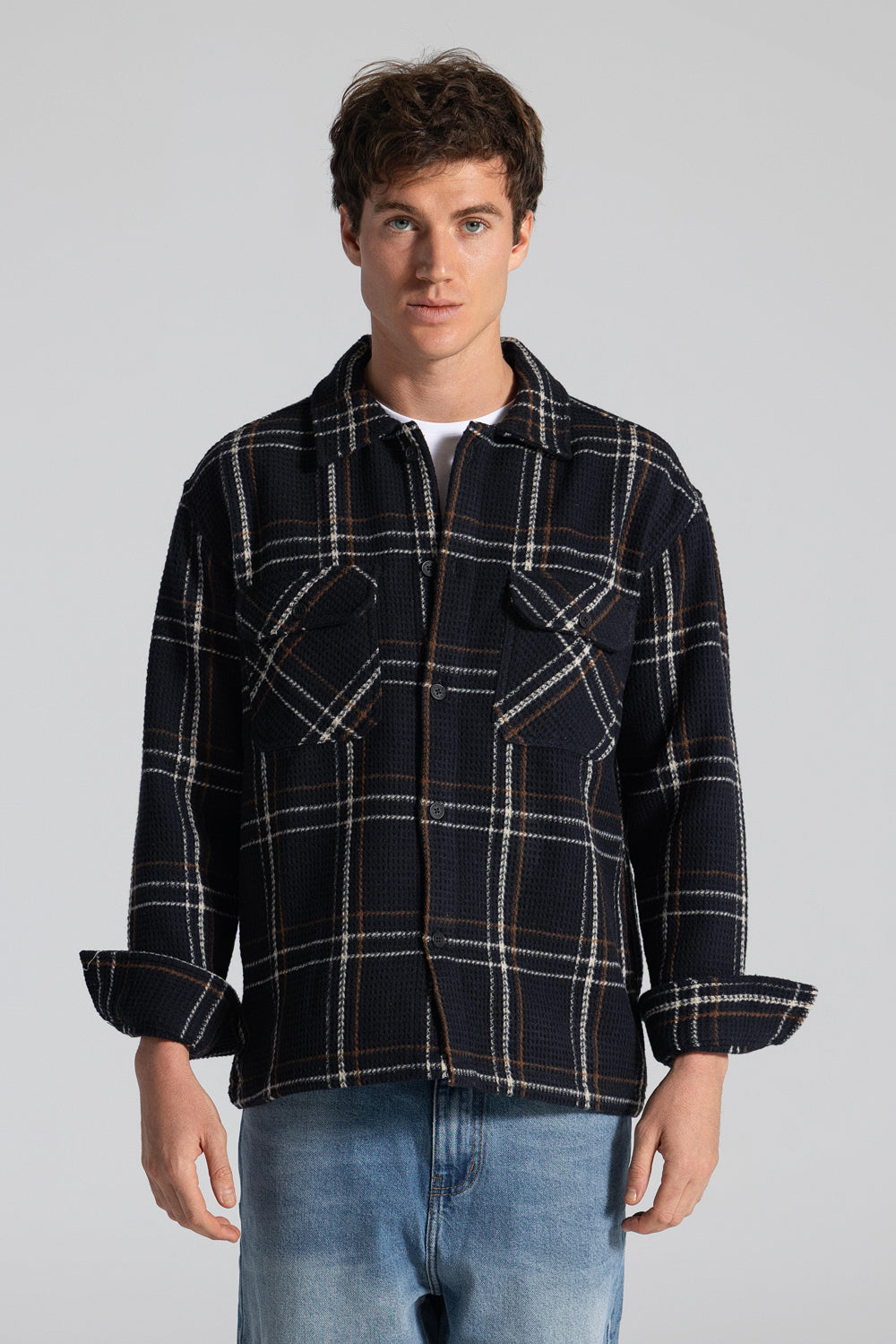 Relaxed Checked Over Shirt